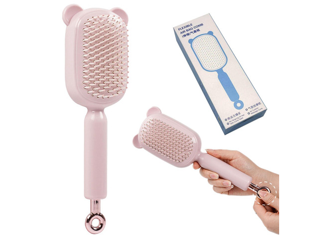 Cleaning Hair brush Retractable Hair Brush For women,Airbag Massage Combs for Thick Hair Long Hair (