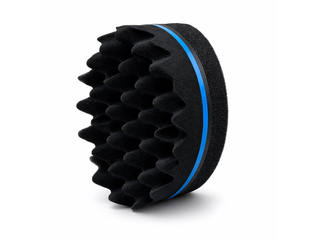 1 Piece Hair Twist Curl Sponge Brush: Dual-Sided Afro Coil & Dread Styling Tool for Men and Women, S
