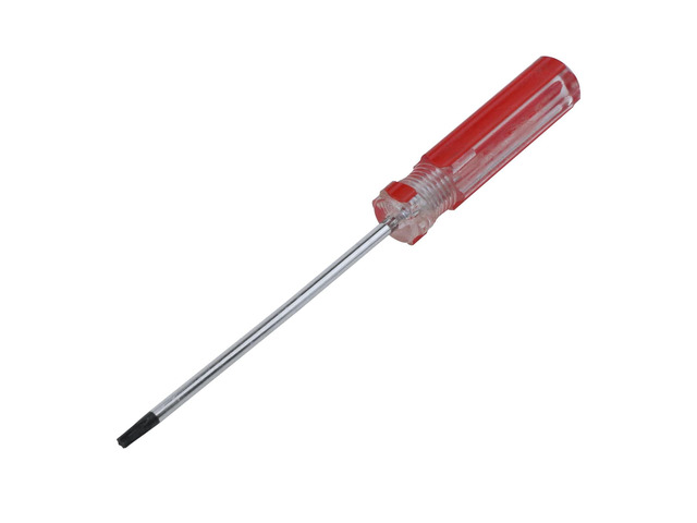 Perforated Manual T10 3mm Torx Tamper Proof Security Screwdriver Hardened Steel Tip Wear Resistant,Clear Non-Slip Transparent Handle...