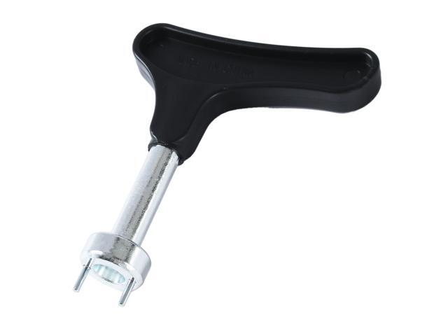 Golf Spike Wrench Zinc Alloy Golf Spike Tool with Ergonomic Handle Universal Spike Shoes Replacement Tool for Spike Shoes