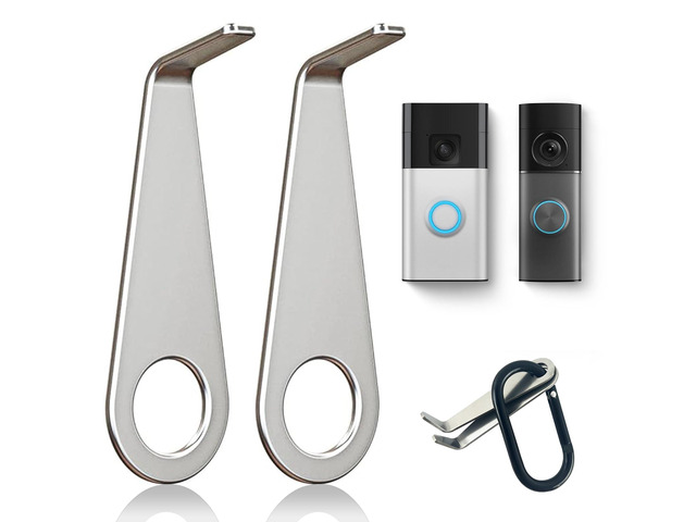 Doorbell Removal Key for All-New Battery Doorbell 2024, Metal, 2 Pack Metal Release Tool Opens the Doorbell Mount for Battery Changes and...