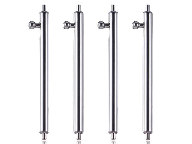 4 Pcs Quick Release Spring Bar, 22mm Stainless Steel Watch Band Pins Replacement, Strap Link Pins Watch Repair Accessories