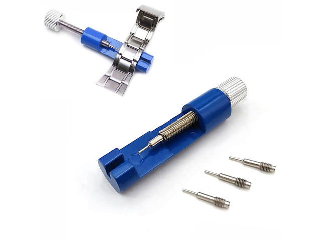 Watch Link Removal Kit, Tools to Adjust and Remove BraceletsPin Remover for Sizing Strap, Watches Sizing Adjustment Tool Kit for Watches Repair and...