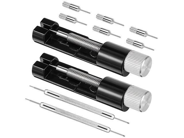 2 Pack Watch Link Removal Kit, Watch Repair Tool for Bracelet Adjustment and Replacement, Pin Remover for Sizing Strap, Watch Band Adjustment Tool...