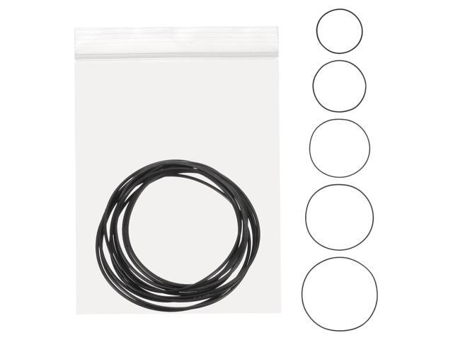 1set O-Ring Watch Gaskets Replacement Kit 0.8mm Waterproof Elastic Rubber O Ring Back Cover Seal Gaskets Washers Repair Tools Kits for Watch Repair
