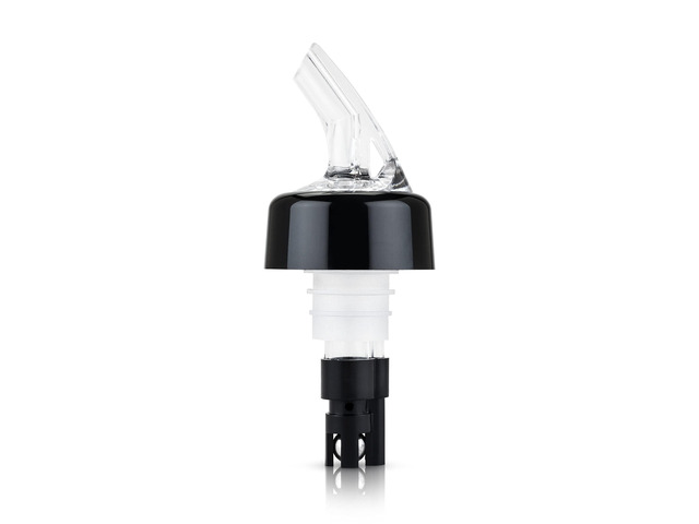 Ace Measured Liquor Pour Spout, 1 Ounce Pourer, Fits Standard Liquor Bottles, Bar & Cocktail Accessories, Plastic, Set of 1