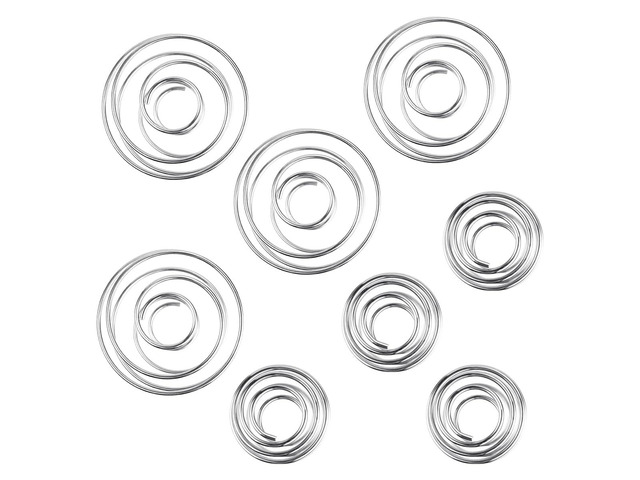 8 Pcs 304 Stainless Steel Shaker Balls 2 Sizes Milkshake Protein Balls Mixing Ball for Shaker Cup Bottle Mixer