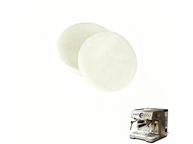 Paper Filters 51mm/58mm, 200Pcs Filter Paper Round, Disposable Coffee Filter Paper for 51 & 58mm Basket, 100 Count Each, for Espresso Machines