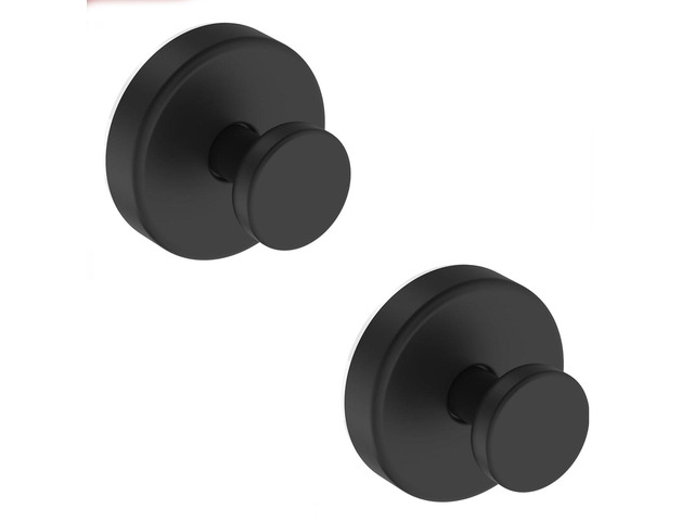 Suction Cup Hooks for Shower No-Drill Bathroom Hooks for Towels, Robes, Loofah Mountable on Bathroom Walls, Kitchen, Glass, Mirrors, Tile and...