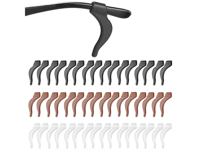 AZFVBQL 24 Pairs Eyeglasses Retainers Eyeglass Ear Grips Sports Ear Hook Silicone Safety Eyewear Retainers for Sunglasses