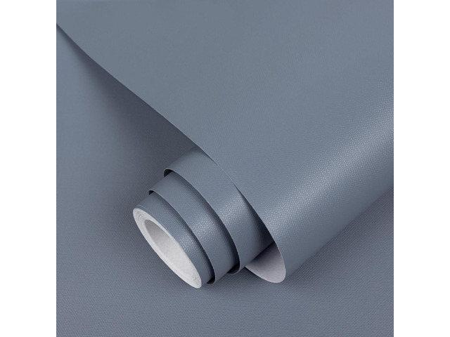 Abyssaly Blue Wallpaper Peel and Stick Blue Contact Paper Decorative Peel and Stick Wallpaper Removable Self Adhesive Wall Paper Vinyl Rolls for...