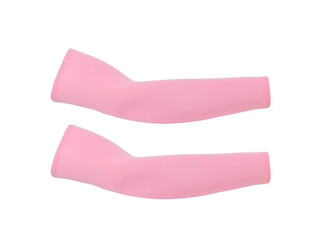 JUSDIQIR UV Sun Protection Cooling Compression Arm Sleeves for Women, Pink Lightweight Snug-Fit Sun Arm Covers, Breathable UV Arm Sleeves for...