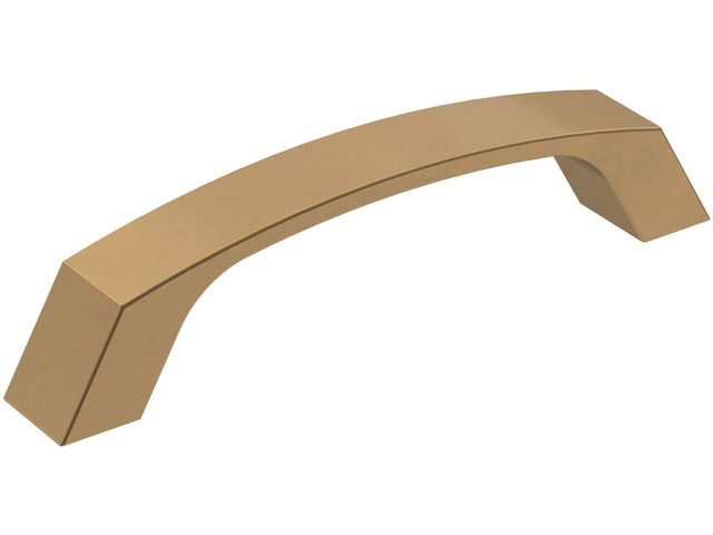 3-3/4' Premise Champagne Bronze Drawer Pull 3-3/4 inch (96mm) Center-to-Center Mounting Distance and 4-1/4 inches Overall Length, Durable Zinc...