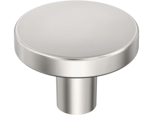 1-3/8' Round Versa Polished Nickel Cabinet Knob Durable Zinc drawer knob and cabinet hardware, ideal for kitchen cabinets, bathroom vanities,...