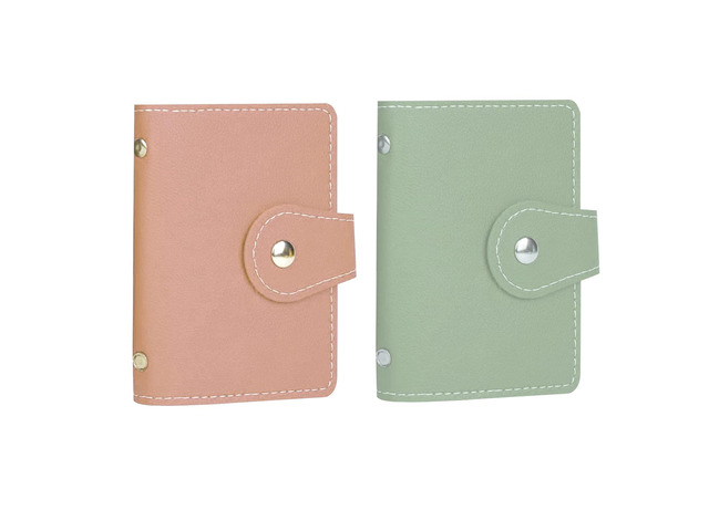 2 Pcs Credit Card Holder and Credit Card WalletSd Card Holder Each Has 26 Card Slots for Organizers, 2024 New Credit Card Holders for Men and Women...