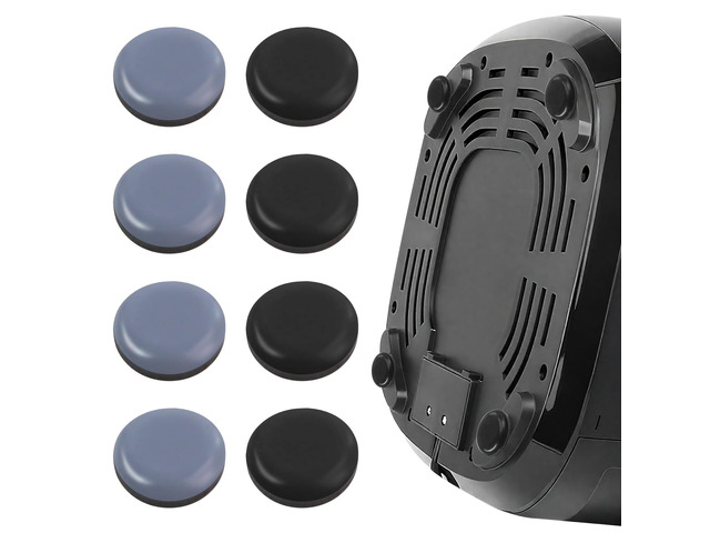 8Pcs, Appliance Sliders, 3/4'' Small Furniture Sliders Self-Adhesive, Kitchen Countertop Gliders, For Coffee Maker, Air Fryer, Blender, Stand Mixer