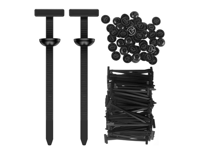 150pcs Nylon Universal Cable Tie Buckle, Heavy Duty Self-Locking Car Zip Ties With Pin & Button Design, Cable Tie Buckle Zip Tie for Car Daily...
