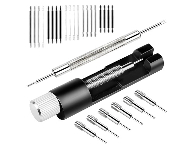 Link Removal Tool, Premium Watch Band Tool Kit to Adjust and Remove Bracelet, Pin Remover for Sizing Strap, Adjust Watches Repair Kit With a Pin...