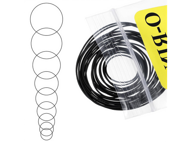 28 Pcs O Ring Watch Gasket, Waterproof Rubber Sealing Ring Kit, Watch Parts Back Replacement O Rings, Silicone Watches Back Cover Set for Watches...