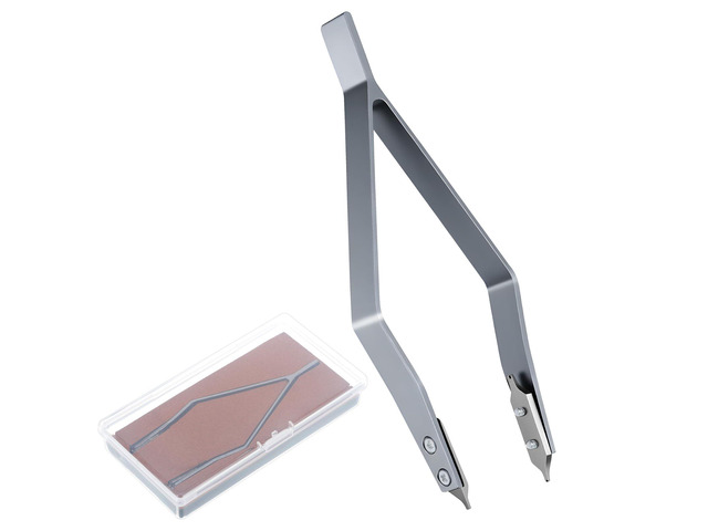 Watch Spring Bar Tweezer, V Shaped Watch Spring Bar Tool Stainless Steel Watches Tweezers Watches Repair Tools Remover Repair for Watchmaker and...