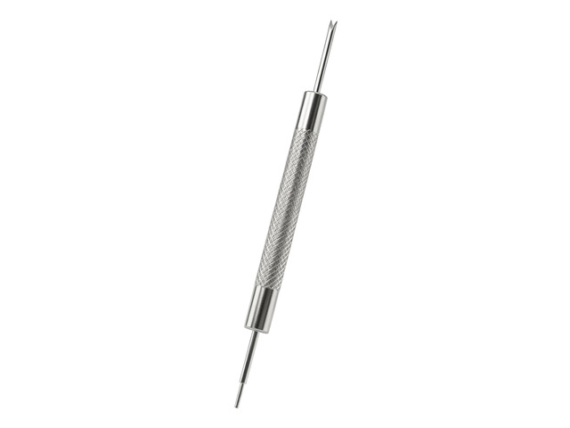 Dual-ended Watch Strap Removal Tool, for Sizing Strap, Repair Watch Link Removal Tool, Spring Bar Tool, Knurled Handle, Fit for Watch Repair...