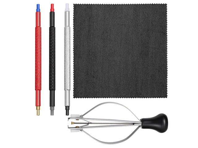 5PCS Watch Hand Tool, Stainless Steel Watch Hand Removal Tool Repair Kit Watch Hand Setting Tool Pressers Pusher Removers Lever Minute Second,...