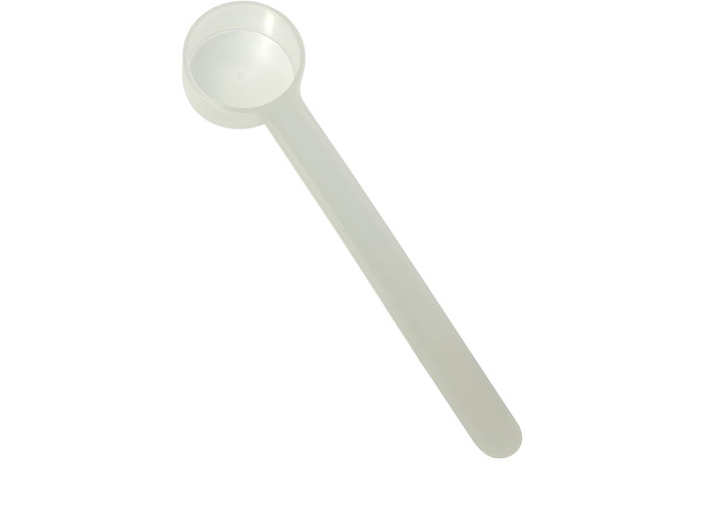 1 Teaspoon (1/3 Tablespoon 5 mL) Long Handle Plastic Measuring Spoon for Coffee, Protein Powder, Pet Food, Spices, Grains, Dry Goods Food-Grade...