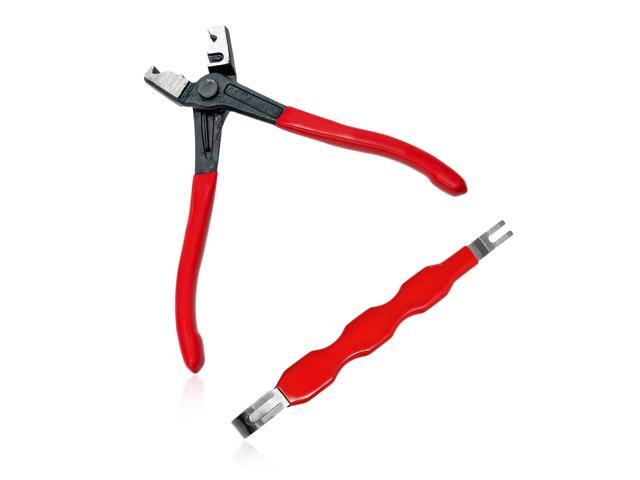 MTRPS 2 PCS Electrical Disconnect Pliers for Cars, Automotive Hose Disconnect Pliers Fuel Line Clip Remover, Electrical Connector Separator Wire...