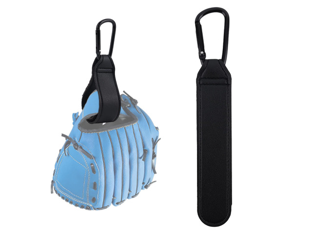 2pcs Adjustable Baseball Glove Clip for Hanging Bags, Sports Gear Drying & Storage Accessory with Hanging Loops Travel Organizer for Gloves...
