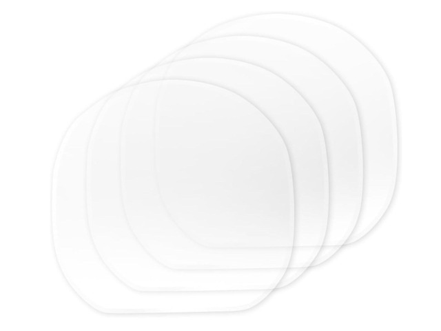 4 Pcs Transparent Table Tennis Rackets Adhesive Protective Film Adhesive Protective Film for Table Tennis Rubber Protector Table Tennis Rackets...
