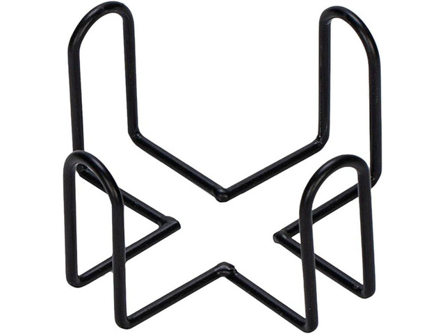 Black Iron Coaster Holder Metal Storage Rack Coasters Shelf for Both Round and Square Coasters Bar Tools and Drinkware Tools Can be Loaded 4 to 7...
