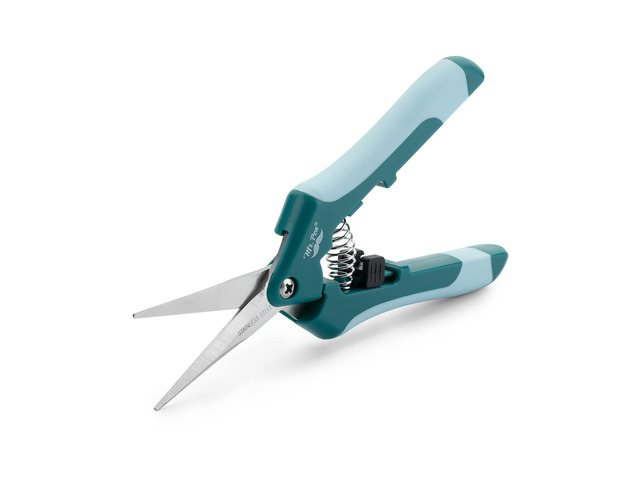 Gardening Scissors, 6.5 Inch Pruning Shears for Gardening with Straight Stainless Steel Blade, Garden Shears, Garden Clippers Handheld, Plant Shears