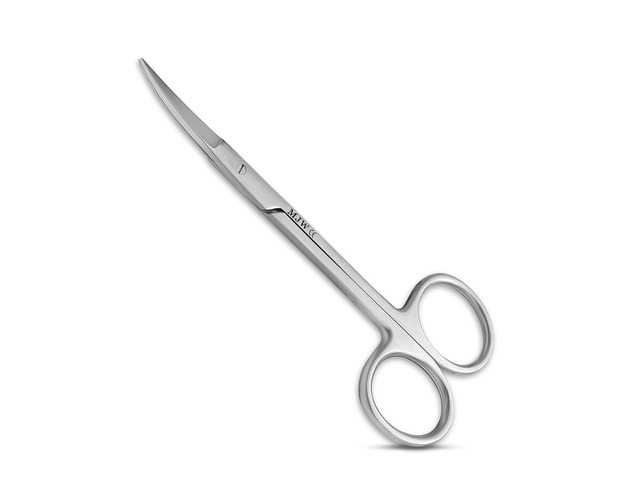 Fingernail Scissors for Manicure Care, Precision Nail Grooming Tool for Mustache Trimming and Eyebrow Shaping, Sharp Stainless Steel Beauty Shears
