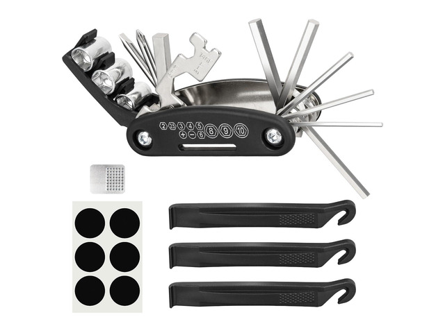 Bike Repair Kit, Bike Tire Repair Tool Kit for Mountain Bike and Road Bike