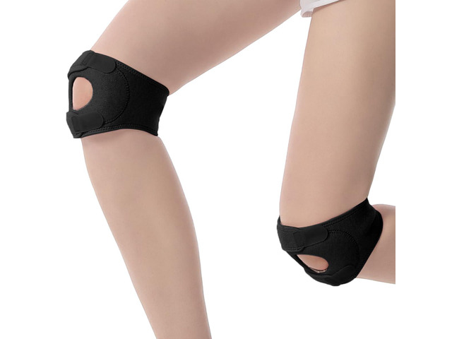 Knee Brace for Women & Men, Knee Support Strap Stabilizer with Gel Pads for Running, Workout, Patella Knee Brace for Pain Relief, Arthritis,...