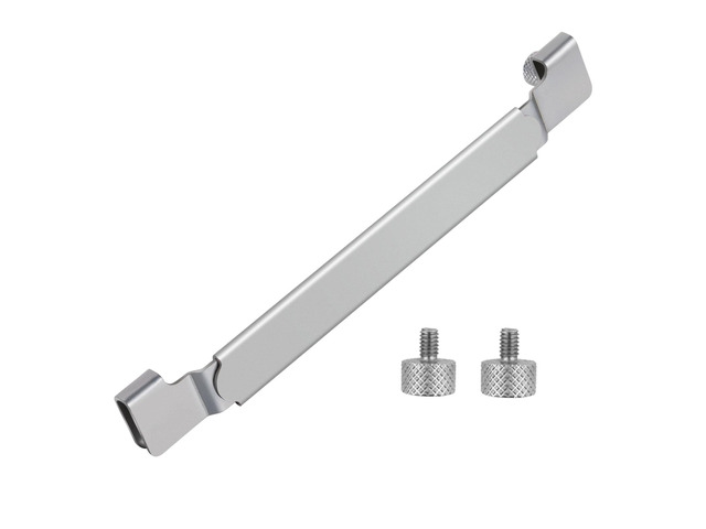 Griddle Spatula Holder for Blackstone, Silver Extended 6.5-10.2 inch Stainless Steel Grill Rack Compatible with Blackstone, Camp Chef, Royal...