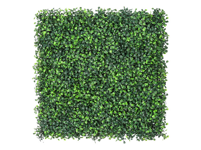 12 Pieces 20'x 20' Artificial Boxwood Panels Topiary Hedge Plant Boxwood Panels Privacy Hedge Screen Sun Protected Suitable for Outdoor, Indoor,...