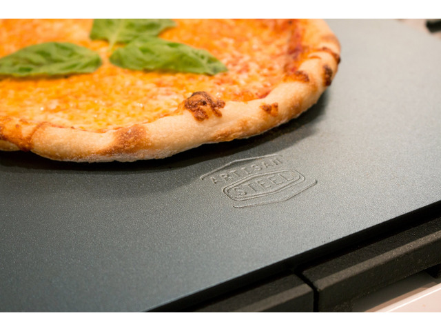 High Performance Pizza Steel Made in the USA - 16' x 14.25' (.25' Thick)