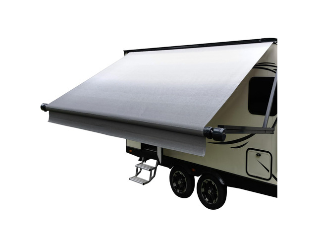 RV Awning Fabric Replacement(17'2' Fabric) Heavy Duty 19.5 oz Vinyl Fabric -Camper Awning Replacement Universal Replacement RV Awnings with Pull...