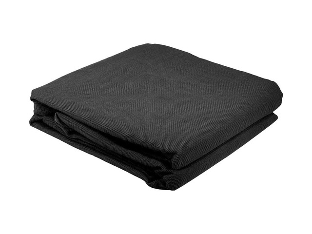 12'x26' Black 70% Shade Mesh Tarp for Outdoor w/Grommets - 6 Oz Extra Durable Heavy Duty Mesh Tarps for Dump Truck, Rolloff Trucks - Mesh Shade Net...