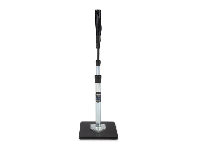 Tee The Original Batting Tee Adjustable Pro Hitting Tee for Baseball & Softball, Steel Shaft, Composite Base, Hand-Rolled Rubber Top, 26'-43' Height