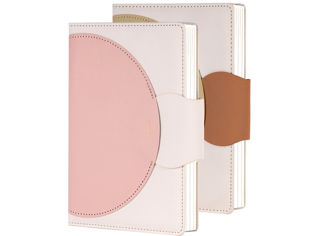 Journal for Women 2-Pack Leather Journaling Notebooks Hardcover Diary Buckle Closure, A5 Journals for Writing, 100 GSM Lined Journal for Business...