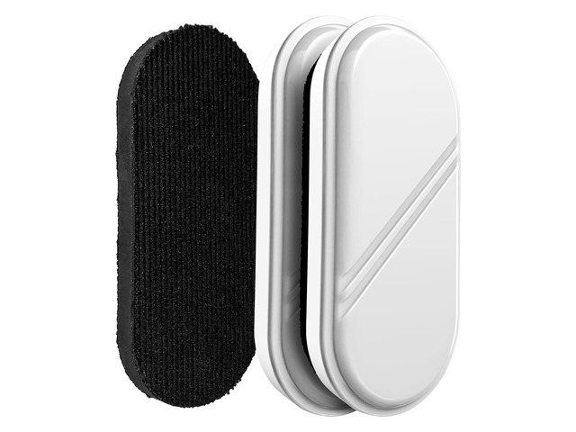 Dry Erase Board Eraser, Magnetic Detachable Whiteboard Eraser 2-Pack, White Board Erasers for Classroom, Glass Board Cleaner, Dry Erase Marker...