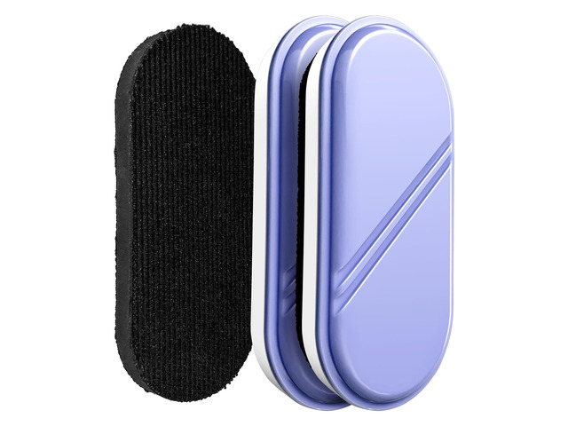 Dry Erase Board Eraser, Magnetic Detachable Whiteboard Eraser 2-Pack, White Board Erasers for Classroom, Glass Board Cleaner, Dry Erase Marker...