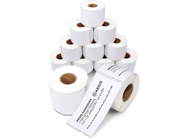 Replacement for DYMO 30323 (12 Rolls, 2640 Labels) 2 1/8' X 4' Direct Thermal Shipping Labels - Compatible With LabelWriter 450, 450 Turbo, 4XL...