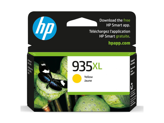 935XL Yellow High-Yield Ink Cartridge Works OfficeJet 6810; OfficeJet Pro 6230, 6830 Series C2P26AN