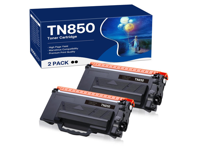 TN850 Toner Cartridges Compatible for Brother TN-880 TN-850 TN-820 TN820 Toner Cartridges High Yield Replacement for HL-L6200DWT L6200DW L5200DW...