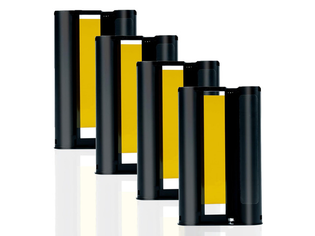 4Pack Compatible with Liene Amber M100 M110 4x6 Photo Printer Ink Cartridge Prints 160 Sheets Photo, Only for Amber M100/M200/M110/M210...