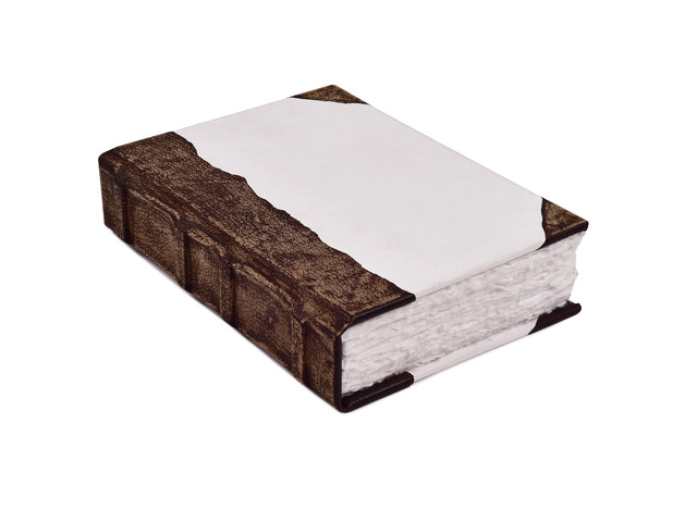 Journals For Women Exposed Spine, Ivory 8x6. Antique Deckle Edges Watercolor Paper - Book of Shadows/Spell - Writing Notebook Sketchbook for Women...