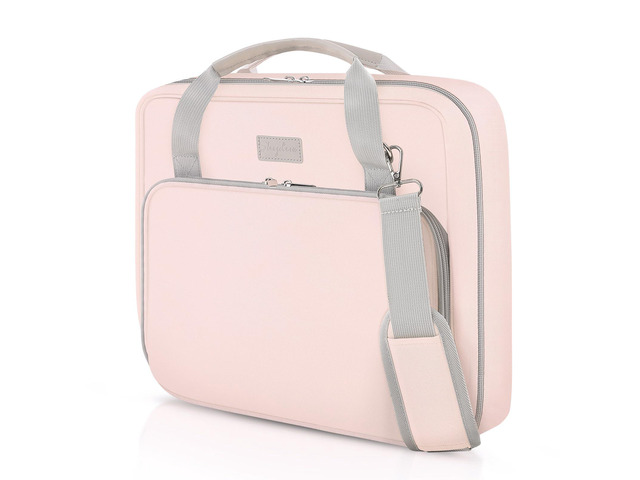 Zipper Binder 3 Inch D-Ring School Binder, Oxford Fabric School Organizer Holds 700+ Sheets, Fits 14' Laptop, Water-Resistant, Handle & Shoulder...